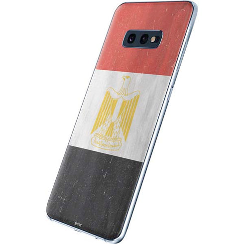 Egyptian Flag Distressed Galaxy S10e Skin